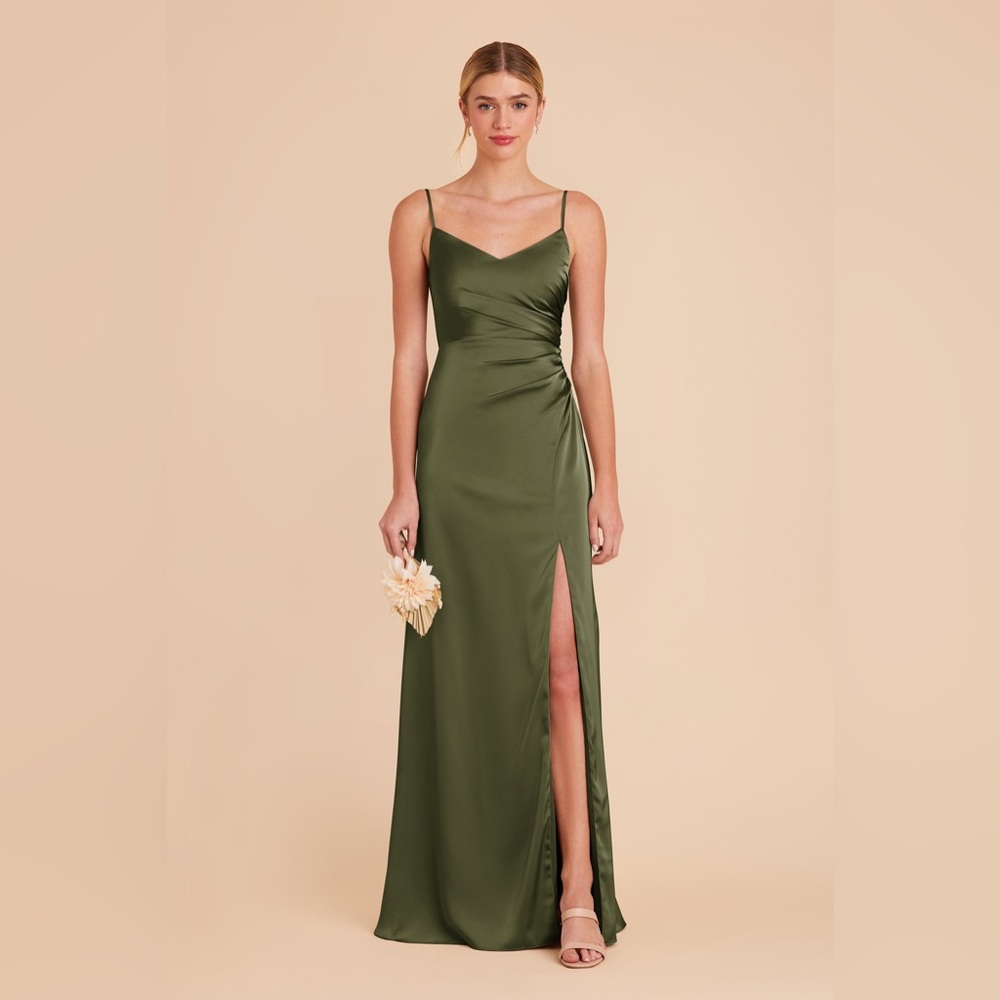 NWT Birdy Grey Catherine in Matte Satin Olive